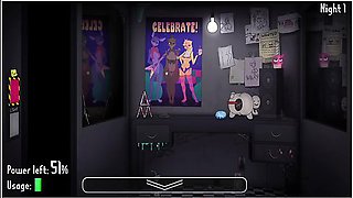 Car Toon In Five Nights At Fuzzboobs: Definitive Edition Porn Game - 1st Full Night Game Play