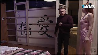 My Redheaded Stepsister Asked To Comfort Her Lonely Asian Friend And Joined In The Process With Tim Team, Kwini Kim And Luna Rishi