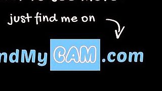Natural Amateur Strips and Plays with Dildo on Webcam