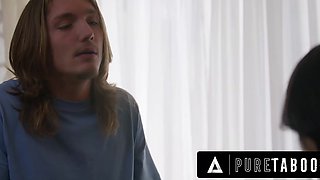 Slim Petite Asian Cutie Found the Way To Make Her Handsome Step-bro Satisfy Her Sexual Needs