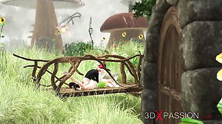 Outdoor porn with lustful GF from 3DXPassion