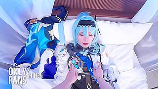 Pov Enjoying Rough Sex With Genshin Impact Eula Cosplayer, Hentai Shemale Femboy Crossdresser Cosplay 4