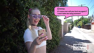 Blonde Cutie Pie Emma Starletto Loves To Get Fucked By Bryan Gozzling!