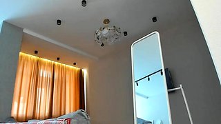 Romanian amateur webcam teen masturbate