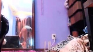 Amateur blonde teen panties play