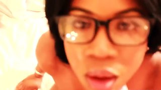 Jemeni loves it Anal Black and Ebony Bukkake Interracial POV