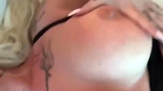 Sensual blonde swinger shares thrilling group pleasures in steamy hotel rendezvous
