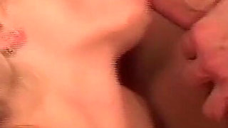 Young Blondie with Big Tits Enjoys Anal