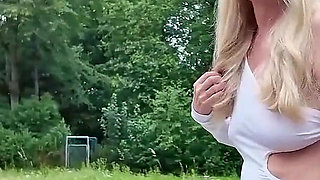 Foreign Cock Fucked Me Bareback Until I Got a Creampie in the Spannerwald!