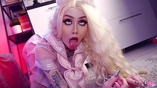 Naughty cosplay GF emotional sex video