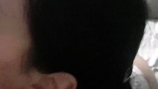 Mature asian blowjob handjob voyeur in room