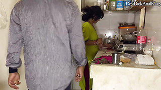 fuck her in the kitchen. Hindi clear voice