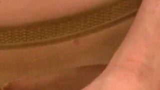 Teen Amelia Rose mouth fucks a big eager cock