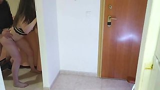 Indian beauty captivates with daring hotel passion in thrilling intimate play