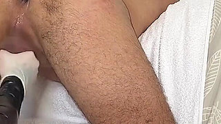 Femdom Handjob,prostate Massage and Strap-on. Medical Goves Fetish