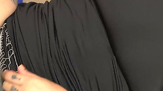 Gia Lovely Squirts with Her Big Black Dildo