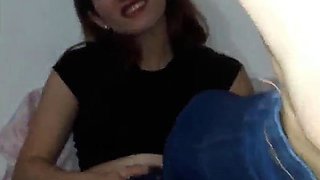 Exotic brunette hardcore foot fetish fuck