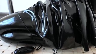 Orangeboys Bondage Studio Deep Throat Training For Latex Jk