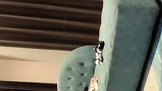 Japanese lesbians lick pussy passionately