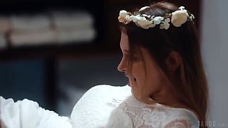 Bunny Colby & Alex Coal Lesbian Taboo - Bride's Secret Desires with Stepsister