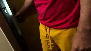 Neighbor Sneaks In and Fucks a Tired Woman After a Party