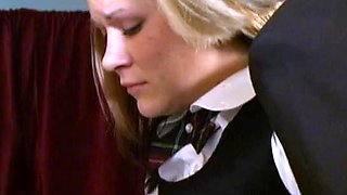 College teen pledges spanking