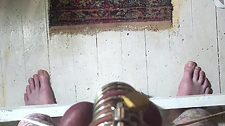 Goode Girl Unholy Crucifix Ballbusting Pt3