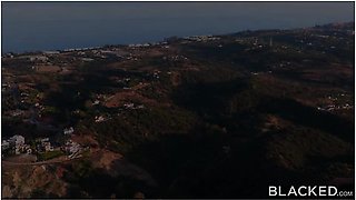 Gorgeous Tiny Blonde Avrora Cant Resist Her Big Sisters Mans Bbc - Troy Francisco