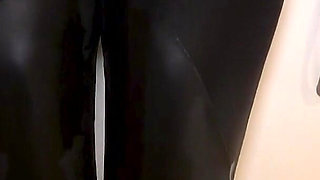 Flooded Mask Dishwashing in Wetsuit & Heels - Wet Mess Fun