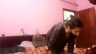 Desi girl Shakratasneem hot dance turns into wild anal sex with step brother