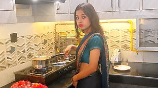 Indian Desi Husband wife hardcore sex in kitchen..