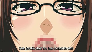 Hot busty milf with huge tits seduces a younger guy and gets fucked in the shower - Hentai