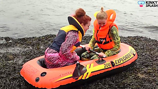 Two Girls One Dinghy: Tight Rubber & Pvc Rainwear