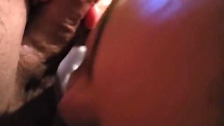 Horny Big Tit BBW Sucking Dick