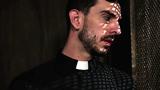 Altar boy Lane Colten rides Guy Spencers cock