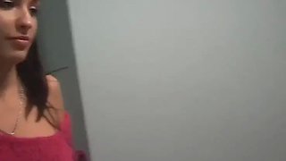 Big breasted chick pussy fucked from behind