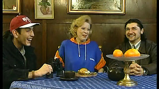 Visited My Boyfriend's Stepmother for Dinner and Fucked Her