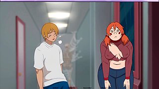 Missionary creampie, cum inside pussy, big ass milf