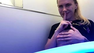 MissIvyDoll - Hot Public Cum on Airplane