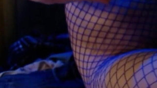 Cumming on My Fishnets