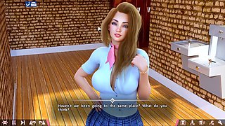 Big boobs, culo, double homework amy