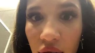 Shy_priincess masturbates in public toilet