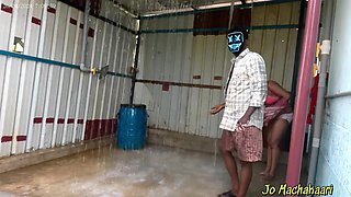Blowjob on Shower