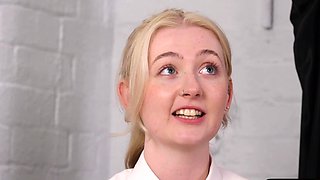 Bigass voyeur in skirt teasing wanker