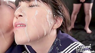 Kristen Scott And Mary Insane Bukkake Video