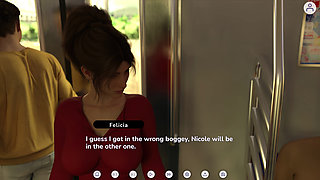 A Volatile Marriage 2 Felicia Gets Her Ass Touched on the Crowded Subway