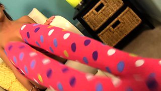 British blonde milf Jane Bond solo masturbation