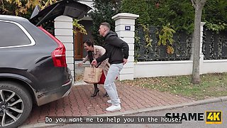 Shame4k. he detected this milf's fattest secret: she enjoys hard aggressive sex