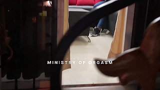 The Ministry of Orgasm fucked a young swarthy beauty with a big ass and big natural tits hard!