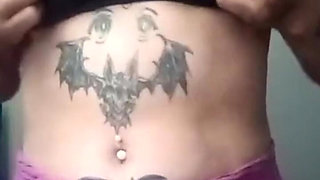 My Girlfriend's Petite, Busty Friend Sends Me a Video of Her Nice Tits